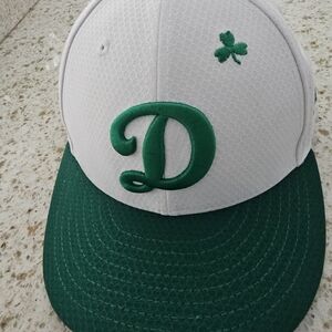 New Era 59FIFTY Green And White St Pattys Edition LA Dodgers Fitted 7 3/8 Hat
